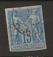 1878 USED French Colonies Mi 40 - Sage