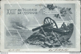 Ca42 Cartolina Militare XXXIII Artiglieria Da Campagna Www1 1 Guerra - Regimientos