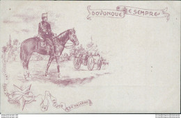 Ca47  Cartolina Militare  22 Reggimento Artiglieria Un Saluto Da Palermo Www1 - Regiments