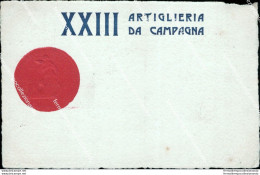 Ca41 Cartolina Militare XXXIII Artiglieria Da Campagna Www1 1 Guerra - Regimientos