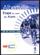 CPM Tour De France 1998 Albertville Etape Au Coeur Des Alpes 28 - 29 Juillet 98 - Radsport