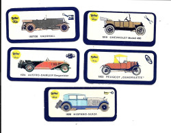 DD86 - IMAGES BIRKEL - WAUXHALL - HISPANO SUIZA - CHEVROLET 490 - AUSTRO DAIMLER BERGMEISTER - PEUGEOT QUADRILETTE - Cars