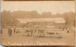 CP Carte Photo D'époque Photographie Vintage Avion Aviation Pionnier  - Aviación