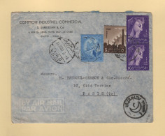 Egypte - Le Caire - 1959 - Destination France - Censure - Cartas & Documentos