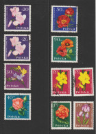 POLOGNE 1964 Fleurs Obl. - Oblitérés