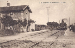 CPA 01 St MAURICE De BEYNOST La Gare - Zonder Classificatie