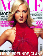 Vogue Magazine Germany 2000-11 Maggie Rizer  - Non Classés
