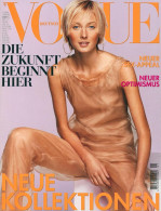 Vogue Magazine Germany 2000-01 Maggie Rizer - Non Classés