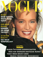 Vogue Magazine Germany 1989-05 Estelle Lefebure - Non Classés