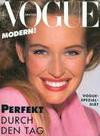 Vogue Magazine Germany 1989-03 Estelle Lefebure - Non Classés