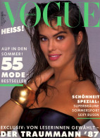 Vogue Magazine Germany 1987-05 Renée Simonsen - Non Classés