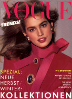 Vogue Magazine Germany 1987-07 Cindy Crawford - Non Classés