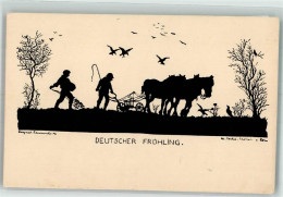 39799821 - Deutscher Fruehling Pferdepflug - Other & Unclassified