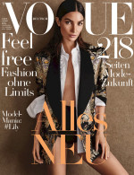 Vogue Magazine Germany 2016-08 Lily Aldridge - Non Classés