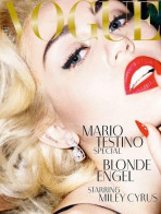Vogue Magazine Germany 2014-03 Miley Cyrus Cover 3 - Sin Clasificación