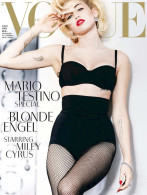 Vogue Magazine Germany 2014-03 Miley Cyrus Cover 2 - Sin Clasificación