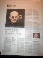 Salman Rushdie Berlin Clipping 2024 Germany 0026 - Zonder Classificatie