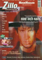 Zillo Magazine Germany 1999-11 Nine Inch Nails Therapy Yello Charlatans Primus Bush - Unclassified