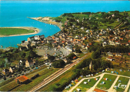 CARTERET - Vue Générale Aérienne - Au Premier Plan Le "Camping Du Bocage" - Carteret