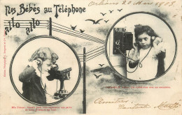 BERGERET NOS BEBES AU TELEPHONE - Bergeret