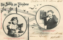 BERGERET NOS BEBES AU TELEPHONE - Bergeret