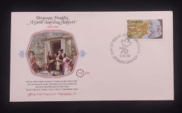 C) 1976. CANADA. FDC. TRIBUTE TO BENJAMIN FRANKLIN. XF - Other & Unclassified