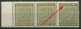 SBZ West-Sachsen Freimarken Ziffern Mit Plattenfehler 135 Y W A I Postfrisch - Other & Unclassified