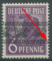 Bizone 1948 Bandaufdruck Mit Aufdruckfehler 37 Ia AF PI Postfrisch - Postfris