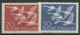 Finnland 1956 NORDEN Tag Des Nordens Schwäne 465/66 Postfrisch - Ungebraucht