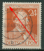 Alliierte Besetzung 1947 Heinr. Von Stephan Mit Plattenfehler 963 VI Gestempelt - Altri & Non Classificati