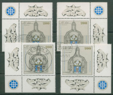 Bund 1995 J. Schlaun Clemenskirche Münster 1787 Alle 4 Ecken Gestempelt (E2387) - Used Stamps