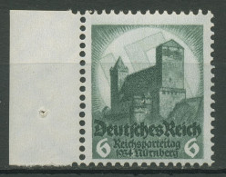 Deutsches Reich 1934 Reichsparteitag Nürnberg Mit Rand 546 Postfrisch - Unused Stamps