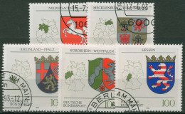 Bund 1993 Wappen Der Bundesländer 1660/64 Gestempelt - Gebraucht