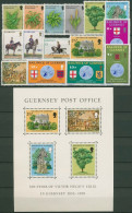 Guernsey 1975 Kompletter Jahrgang (114/28, Block 1), Postfrisch (SG95102) - Guernesey