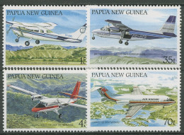 Papua Neuguinea 1987 Flugzeuge 557/60 Postfrisch - Papúa Nueva Guinea