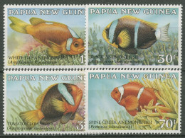 Papua Neuguinea 1987 Meerestiere Anemonenfische 539/42 Postfrisch - Papoea-Nieuw-Guinea