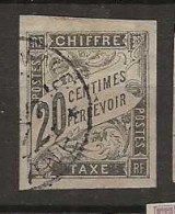 1884 USED French Colonies Postage Due Mi 8 - Postage Due