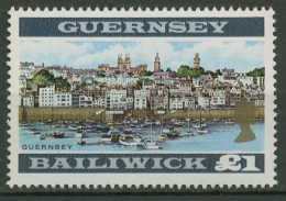 Guernsey 1969 Freimarke Ansichten Und Wappen 23 B Postfrisch - Guernsey