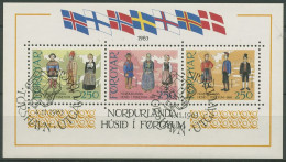 Färöer 1983 Haus Des Nordens Block 1 Gestempelt (C17498) - Islas Faeroes