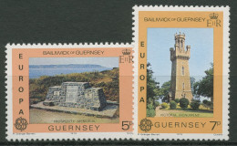 Guernsey 1978 Europa CEPT Baudenkmäler 161/62 Postfrisch - Guernesey
