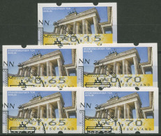 Bund ATM 2008 Automatenmarken Versandstellensatz 6 VS 1 Gestempelt - Timbres De Distributeurs [ATM]