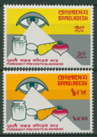 Bangladesch 1976 Kampf Gegen Blindheit Auge 72/73 Postfrisch - Bangladesch