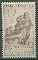 Tschechoslowakei 1955 Sechstage-Motorradrennen 933 Postfrisch - Unused Stamps