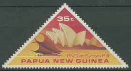 Papua Neuguinea 1988 SYDPEX Opernhaus Segelboot 571 Postfrisch - Papoea-Nieuw-Guinea