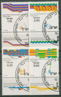 Israel 1979 Technologie In Der Landwirtschaft 785/88 Mit Tab Gestempelt - Usados (con Tab)