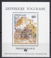 TOGO Block 336,unused - Revolución Francesa