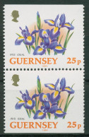 Guernsey 1994 Freimarken Pflanzen Blumen 634 Do/Du Paar Postfrisch - Guernesey