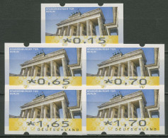 Bund ATM 2008 Automatenmarken Versandstellensatz 6 VS 1 Postfrisch - Machine Labels [ATM]