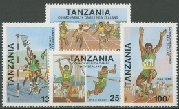 Tansania 1990 Commonwealth-Spiele Neuseeland Stabhochsprung 749/52 Postfrisch - Tanzania (1964-...)