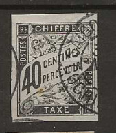 1884 USED French Colonies Postage Due Mi 10 - Taxe